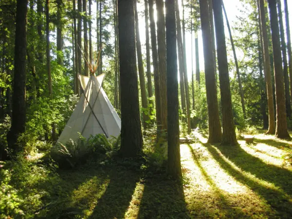 Tipi Village Retreat in Oregon