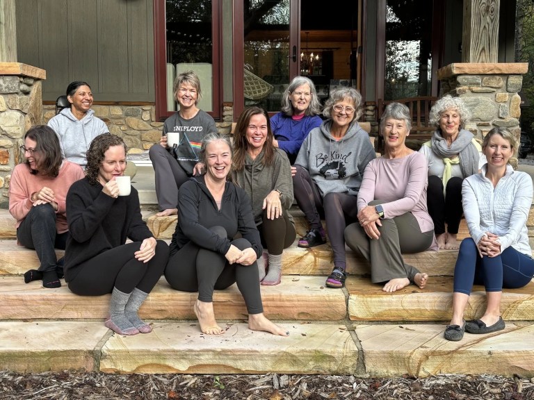 asheville hiking and yoga retreat