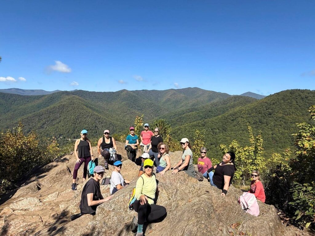 what to expect at your first yoga retreat and what to pack for a yoga retreat in North Carolina with hiking